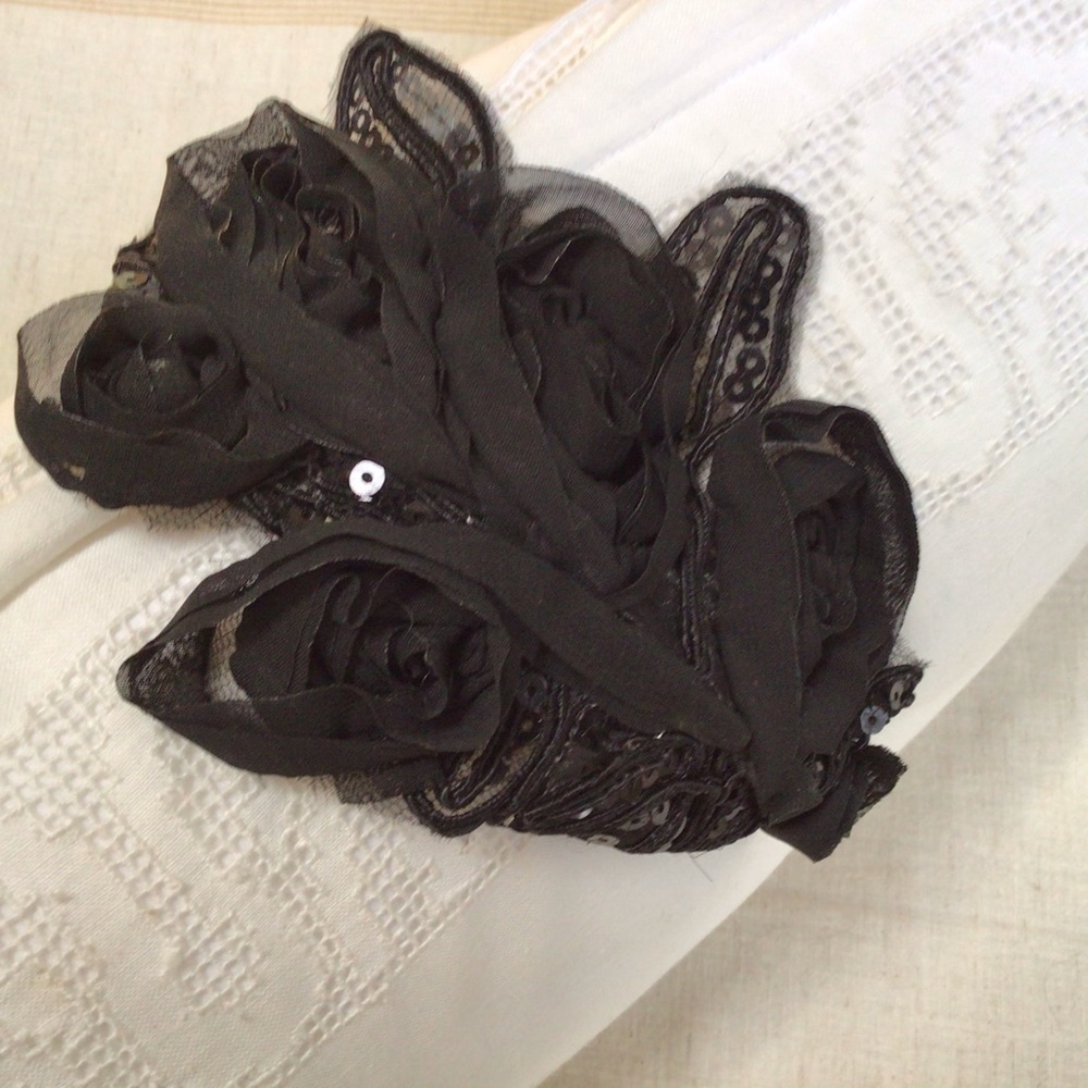 Vintage Style Black Widow Headband